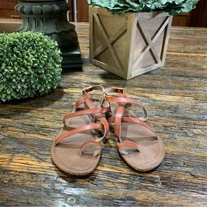 Criss Cross Sandals Buckle 8